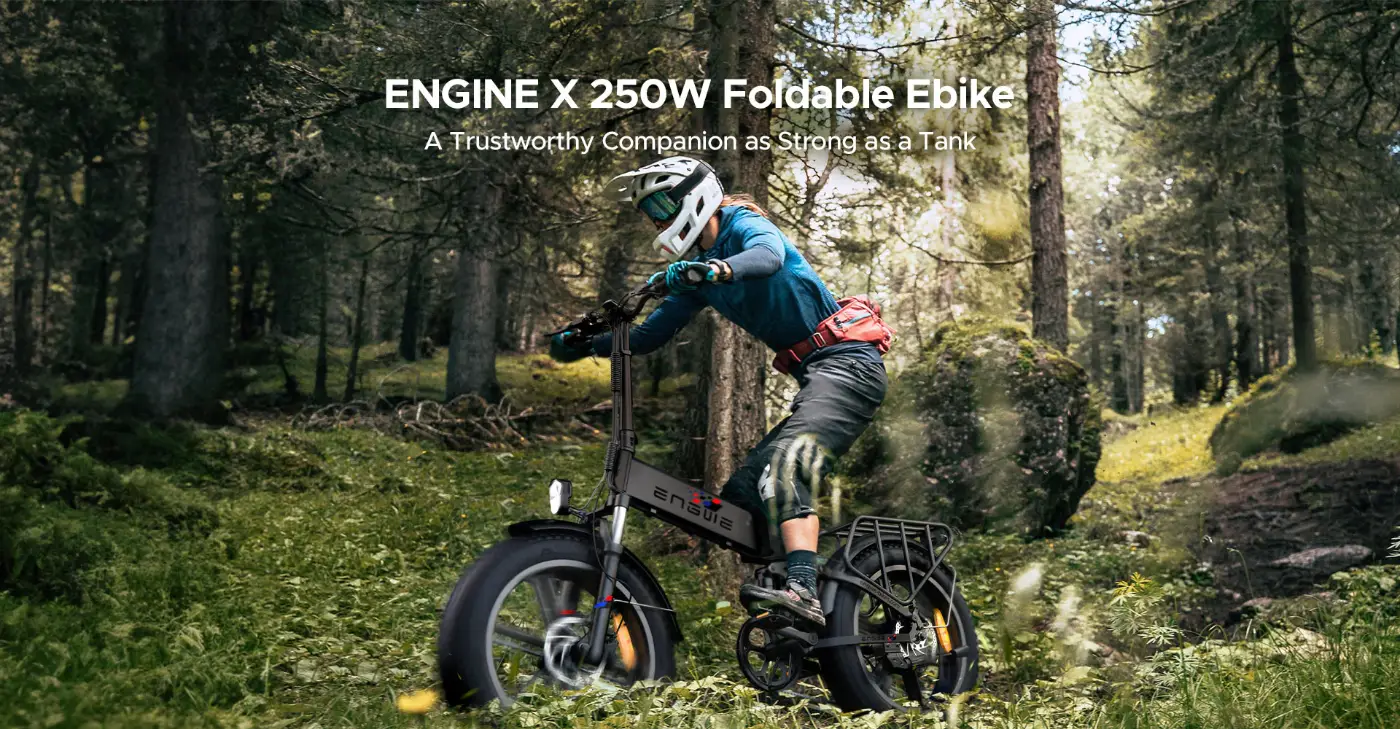 Engwe Engine X elektrinis dviratis